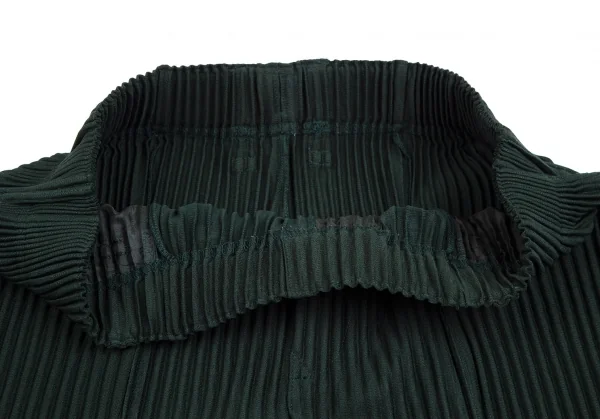 オムプリッセ イッセイ ミヤケHOMME PLISSE ISSEY MIYAKE プリーツテーパードパンツ 深緑2 K-111207_003