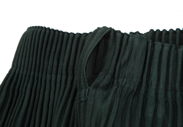 オムプリッセ イッセイ ミヤケHOMME PLISSE ISSEY MIYAKE プリーツテーパードパンツ 深緑2 K-111207_006