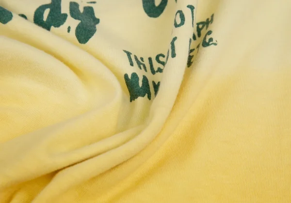 アンディウォーホルバイヒステリックグラマーAndy Warhol BY HYSTERIC GLAMOUR スカルプリントグラデーションTシャツ 黄F K-111214_010
