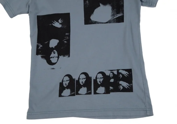 アンディウォーホルバイヒステリックグラマーAndy Warhol BY HYSTERIC GLAMOUR モナリザプリントTシャツ グレーブルーL K-111215_005
