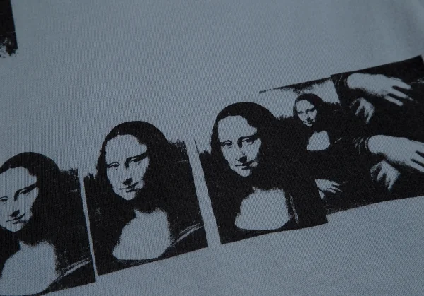 アンディウォーホルバイヒステリックグラマーAndy Warhol BY HYSTERIC GLAMOUR モナリザプリントTシャツ グレーブルーL K-111215_007