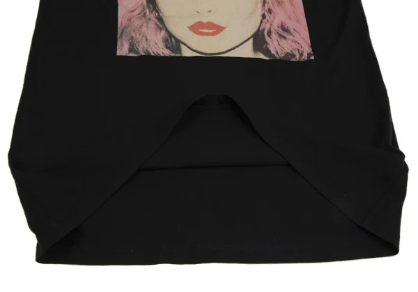 アンディウォーホルバイヒステリックグラマーAndy Warhol BY HYSTERIC GLAMOUR Blondie デボラハリープリントTシャツ 黒F K-111216_010