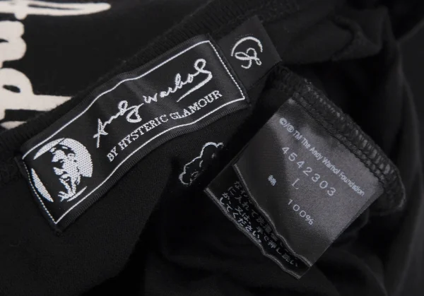 Andy Warhol BY HYSTERIC GLAMOUR Banana Printed T Shirt K-111217_011