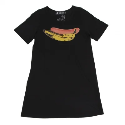 アンディウォーホルバイヒステリックグラマーAndy Warhol BY HYSTERIC GLAMOUR バナナプリントTシャツ