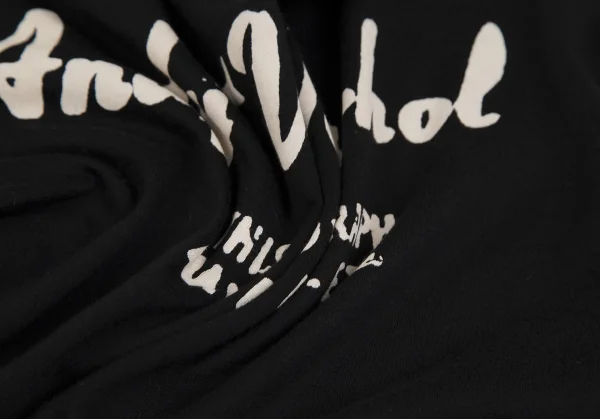 Andy Warhol BY HYSTERIC GLAMOUR Skull Printed T Shirt K-111218_014