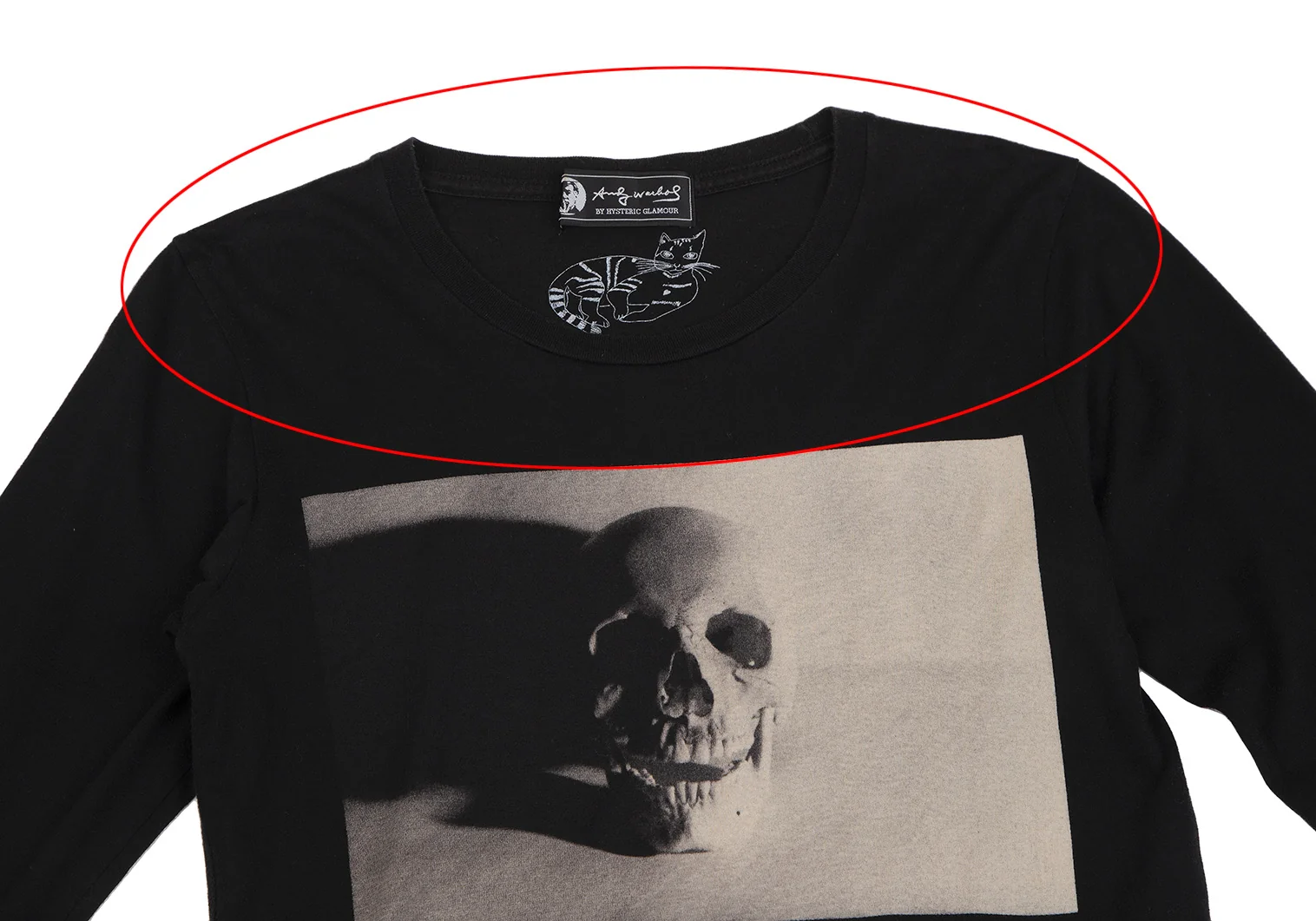 Vintage 90s Hysteric Glamour HG Playback Skull Shirt