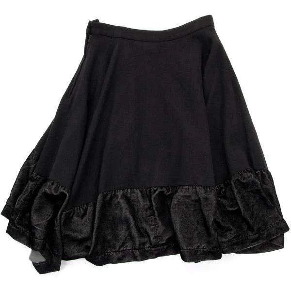 トリコ コムデギャルソンtricot COMME des GARCONS ベロア切替