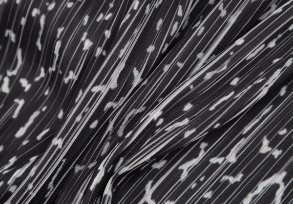 PLEATS PLEASE Splash Print Sleeveless Dress K-111229_010