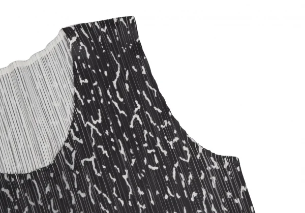 PLEATS PLEASE Splash Print Sleeveless Dress K-111229_005