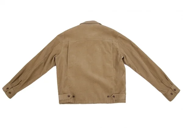 ポロラルフローレンPOLO RALPH LAUREN ポニーワンポイント刺繍コーデュロイスウイングトップジャケット モカM K-111248_015