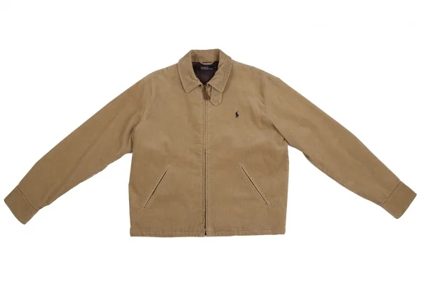 ポロラルフローレンPOLO RALPH LAUREN ポニーワンポイント刺繍コーデュロイスウイングトップジャケット モカM K-111248_002