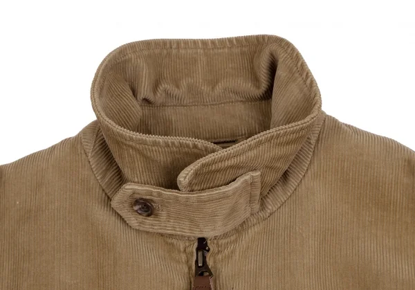 ポロラルフローレンPOLO RALPH LAUREN ポニーワンポイント刺繍コーデュロイスウイングトップジャケット モカM K-111248_006