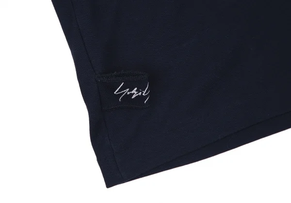 ヨウジヤマモト ファムYohji Yamamoto FEMME コットンサイドタグタンクトップ 紺3 K-111254_011