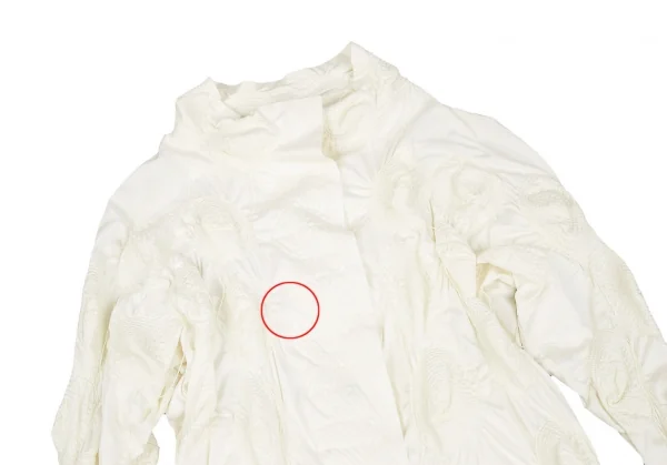 イッセイミヤケ ハートISSEY MIYAKE HaaT サークルステッチデザインジャケット オフ2 K-111263_003