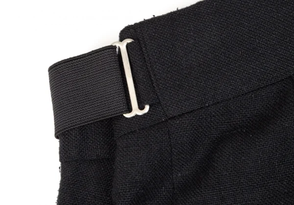 ヨウジヤマモト プールオムYohji Yamamoto POUR HOMME ネップシルクセットアップスーツ 黒S K-111280_017