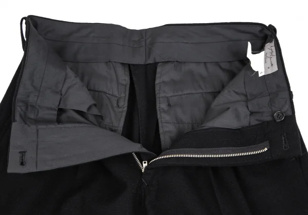 ヨウジヤマモト プールオムYohji Yamamoto POUR HOMME ウールタック