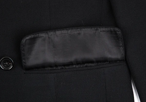 ワイズフォーメンY's for men ウールダブルブレストジャケット 黒S K-111286_010