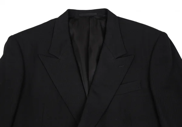 ワイズフォーメンY's for men ウールダブルブレストジャケット 黒S K-111286_002