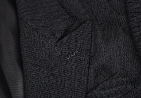 ワイズフォーメンY's for men ウールダブルブレストジャケット 黒S K-111286_004