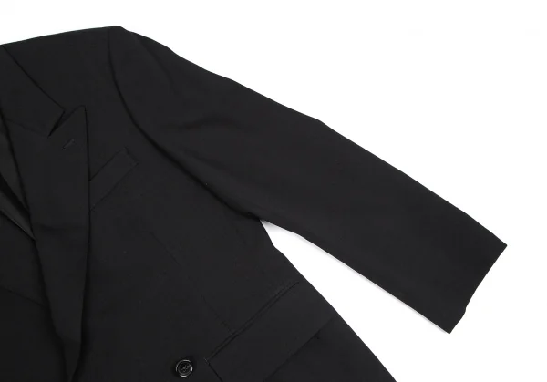 ワイズフォーメンY's for men ウールダブルブレストジャケット 黒S K-111286_006