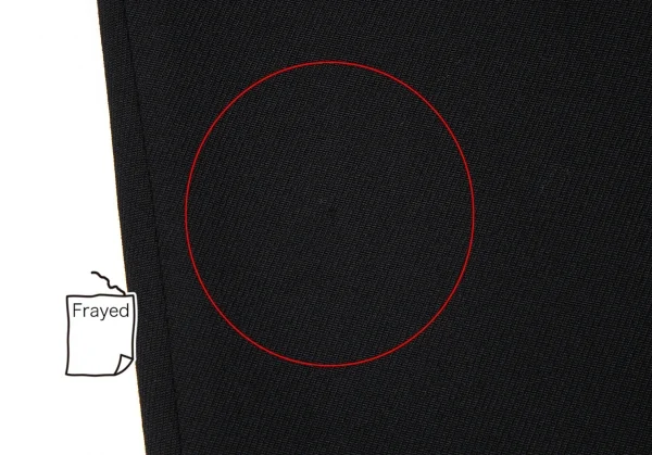 ワイズフォーメンY's for men ウールタックデザインパンツ 黒S K-111287_009