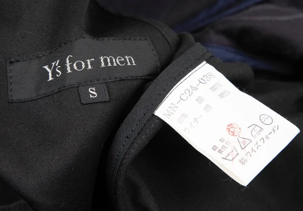 Y's for men Fleece Liner Cotton Coat K-111294_020