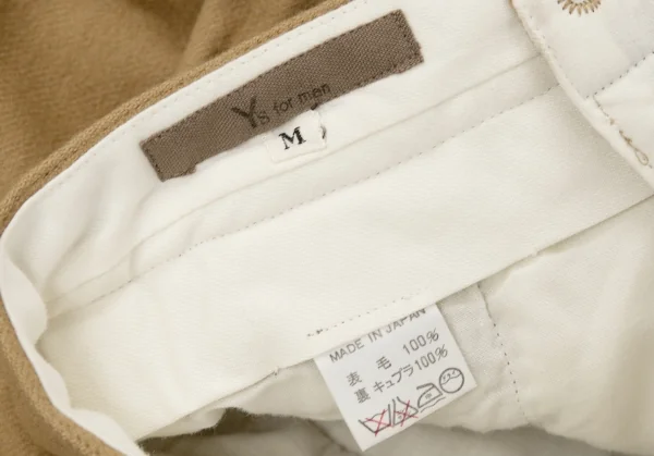Y's for men Wool Tuck Pants K-111308_013