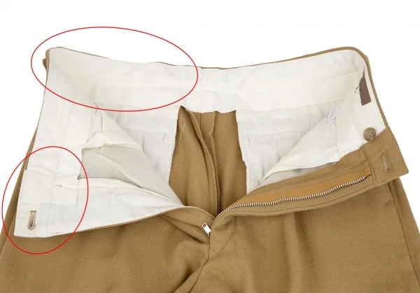 Y's for men Wool Tuck Pants K-111308_004