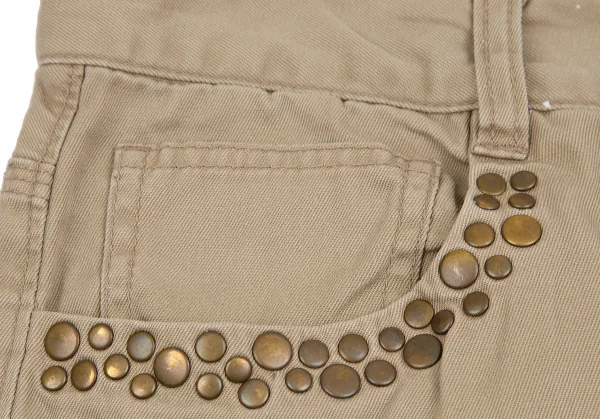 レイビームスRay Beams スタッズチノショートパンツ ベージュ0 K-111350_005