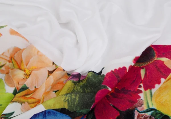 ポールスミスPaul Smith 裾花柄切替タンクトップ 白マルチM K-111355_011