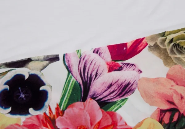 ポールスミスPaul Smith 裾花柄切替タンクトップ 白マルチM K-111355_007