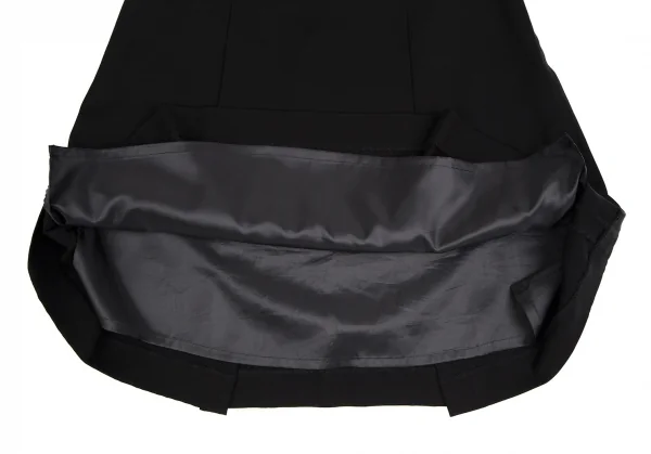 ビューティーアンドユース ユナイテッドアローズBEAUTY & YOUTH UNITED ARROWS キュプラレーヨンストレッチ台形スカート 黒M K-111368_007