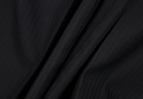 ユナイテッドアローズUNITED ARROWS ウールストライプ織りストレートパンツ 黒38 K-111374_011