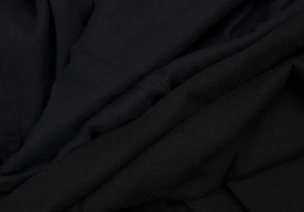 ワイズフォーリビングY's for living コットンラウンドカラーダブルフェイスシャツ 黒M位 K-111378_015