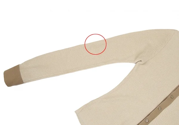 45rpm コットンレーヨンニット切替シャツ ベージュM位 K-111385_005