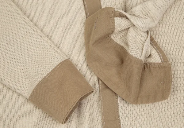 45rpm コットンレーヨンニット切替シャツ ベージュM位 K-111385_007