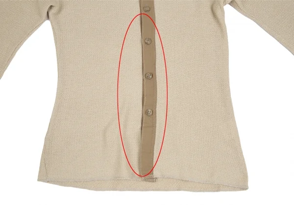 45rpm コットンレーヨンニット切替シャツ ベージュM位 K-111385_008