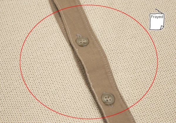 45rpm コットンレーヨンニット切替シャツ ベージュM位 K-111385_009