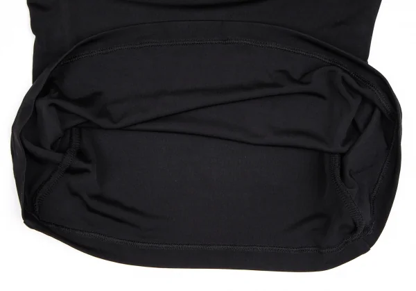 ヴィヴィアンウエストウッドVivienne Westwood COUTURE レーヨンストレッチドレープネックカットソー 黒10 K-111388_010