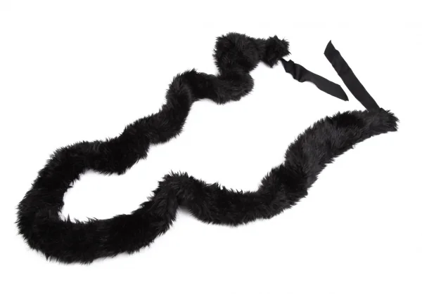 ISSEY MIYAKE Faux Fur Ribbon Stole K-111389_002