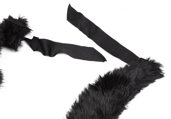 ISSEY MIYAKE Faux Fur Ribbon Stole K-111389_003