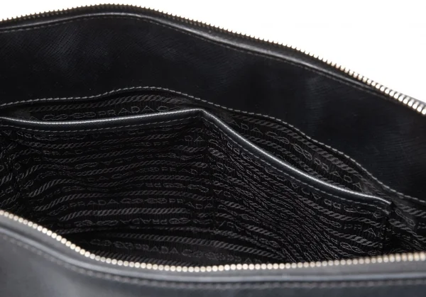 プラダPRADA サフィアーノハンドバッグ 黒 K-111390_018