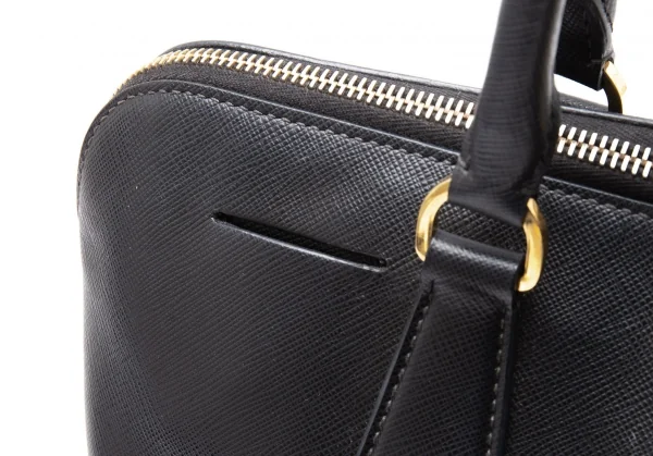 プラダPRADA サフィアーノハンドバッグ 黒 K-111390_006