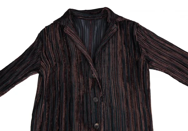 ISSEY MIYAKE WHITELABEL Ultrasonic cutting Volor Coat K-111397_003