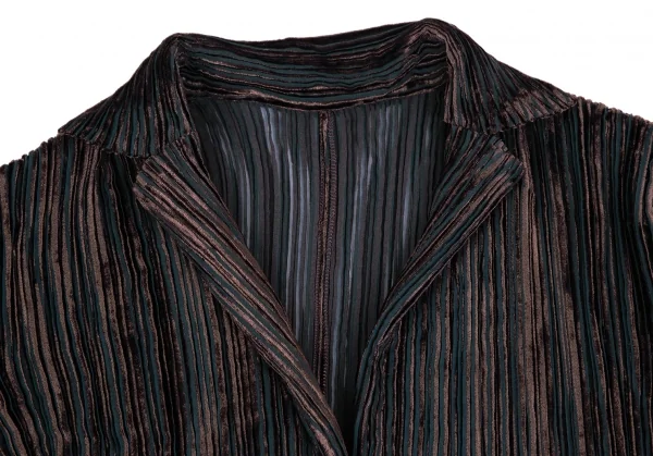 ISSEY MIYAKE WHITELABEL Ultrasonic cutting Volor Coat K-111397_004