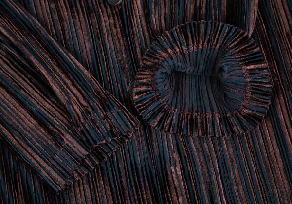 ISSEY MIYAKE WHITELABEL Ultrasonic cutting Volor Coat K-111397_007