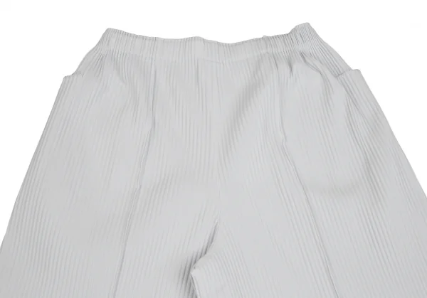 イッセイミヤケ ミーISSEY MIYAKE me ファインニットプリーツワイドパンツ オフF K-111439_010