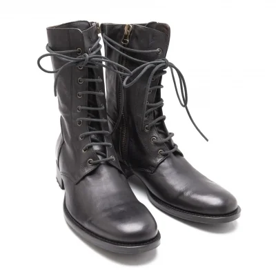 ブッテロBUTTERO ZOZO LIMITED サイドジップレースアップブーツ