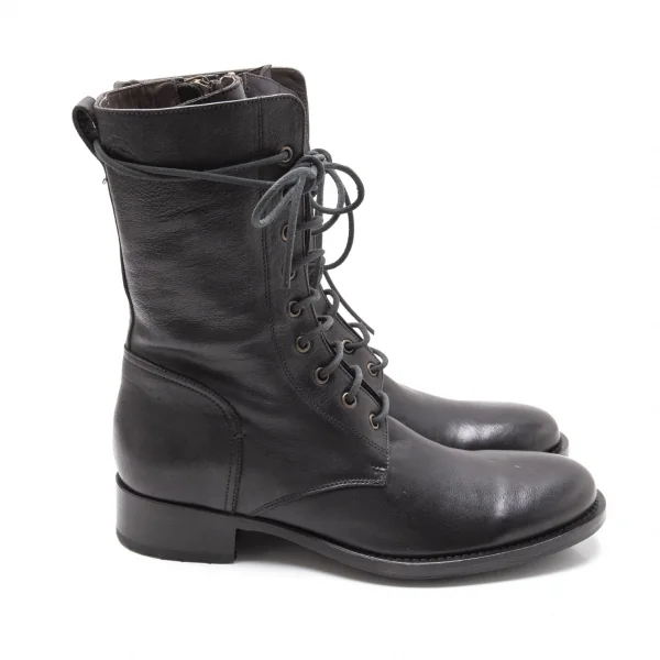 ブッテロBUTTERO ZOZO LIMITED サイドジップレースアップブーツ 黒40(27位) K-111459_008