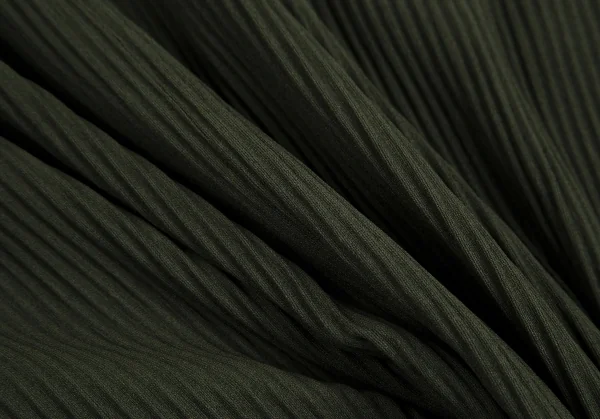 イッセイミヤケ ミーISSEY MIYAKE me A-POC INSIDE プリーツカッティングドルマンロングシャツ 深緑F K-111461_011